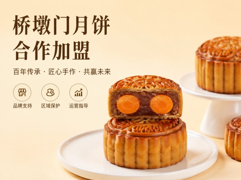 柯桥区桥墩门精品果仁大月饼